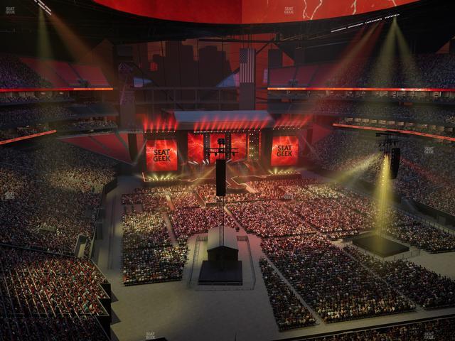 Mercedes-Benz Stadium - Section 328 Seat View