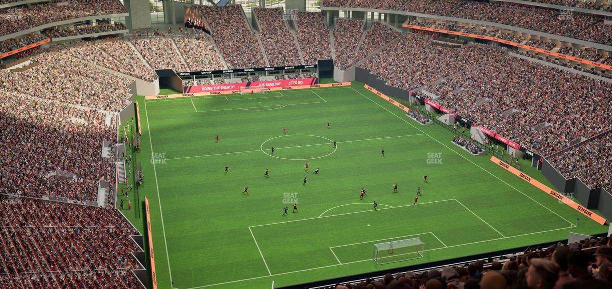 Mercedes-Benz Stadium - Section 328 Seat View