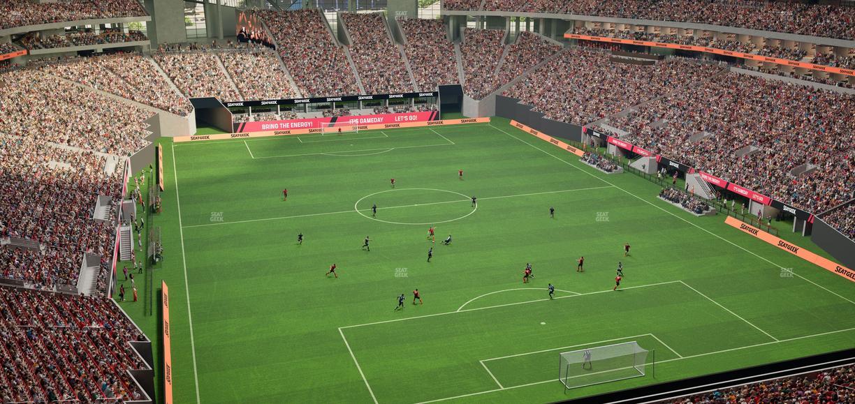 Mercedes-Benz Stadium - Section 328 Seat View