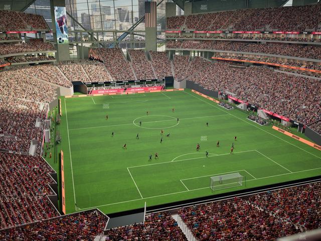 Mercedes-Benz Stadium - Section 328 Seat View