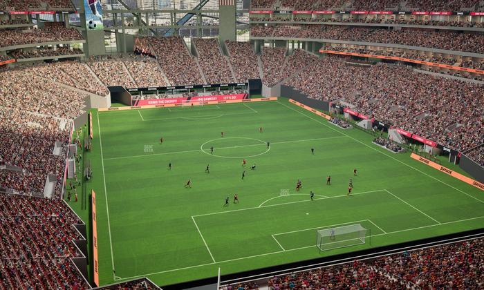 Mercedes-Benz Stadium - Section 328 Seat View