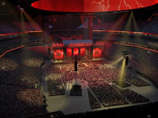 Mercedes-Benz Stadium - Section 328 Seat View