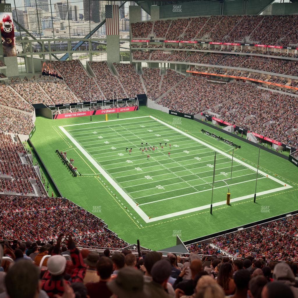 Mercedes-Benz Stadium - Section 329 Seat View