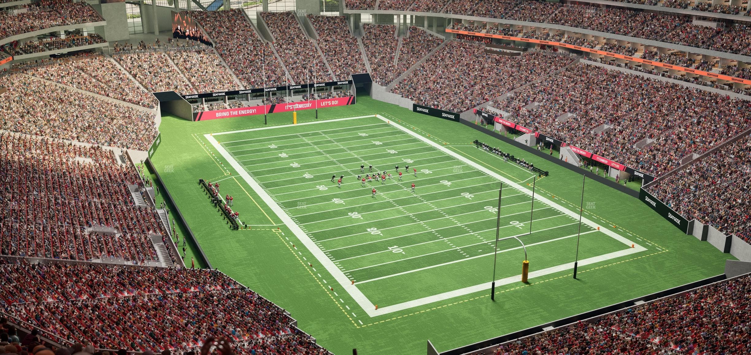 Mercedes-Benz Stadium - Section 329 Seat View