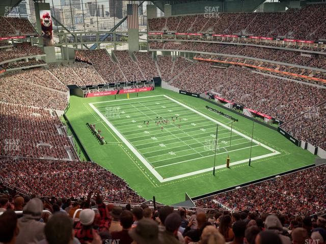 Mercedes-Benz Stadium - Section 329 Seat View