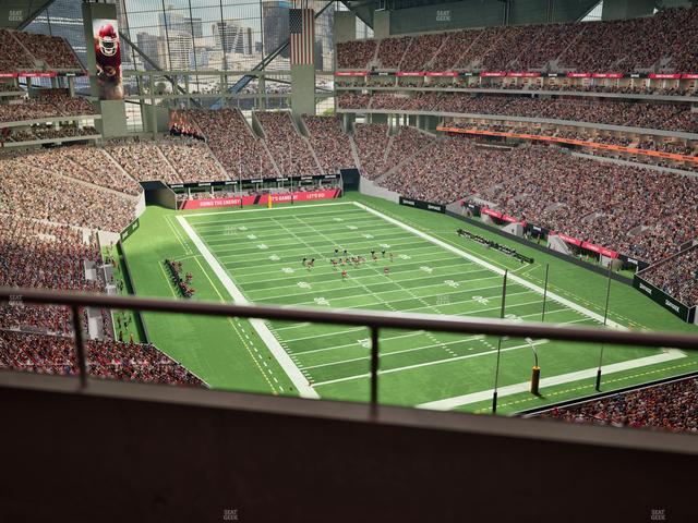 Mercedes-Benz Stadium - Section 329 Seat View