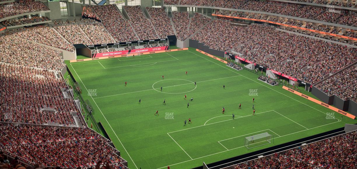 Mercedes-Benz Stadium - Section 329 Seat View