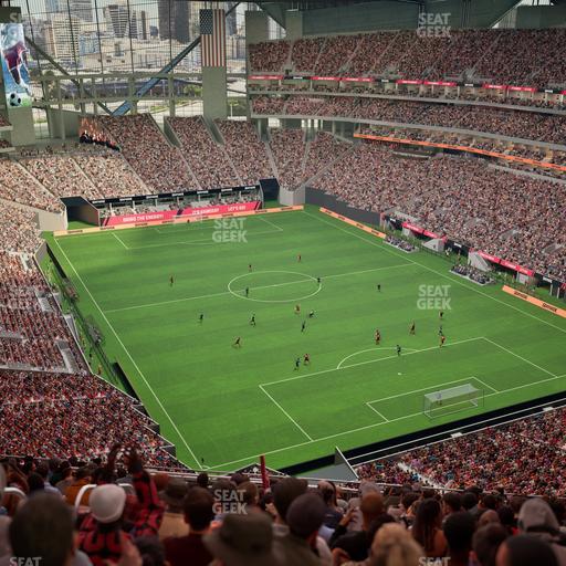 Mercedes-Benz Stadium - Section 329 Seat View