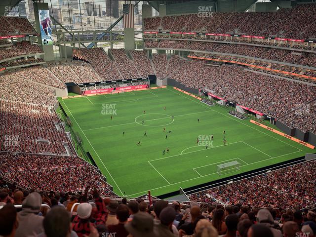 Mercedes-Benz Stadium - Section 329 Seat View