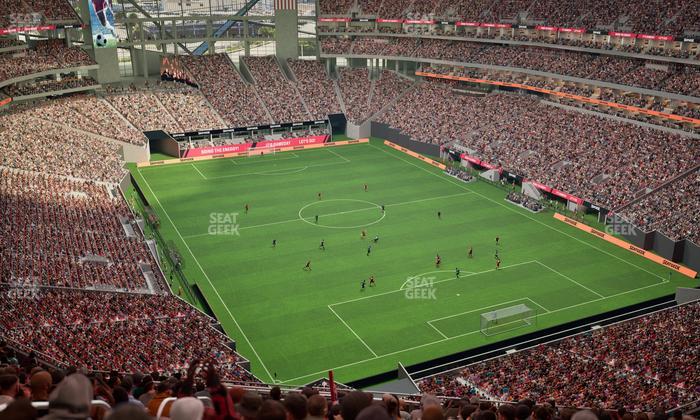 Mercedes-Benz Stadium - Section 329 Seat View