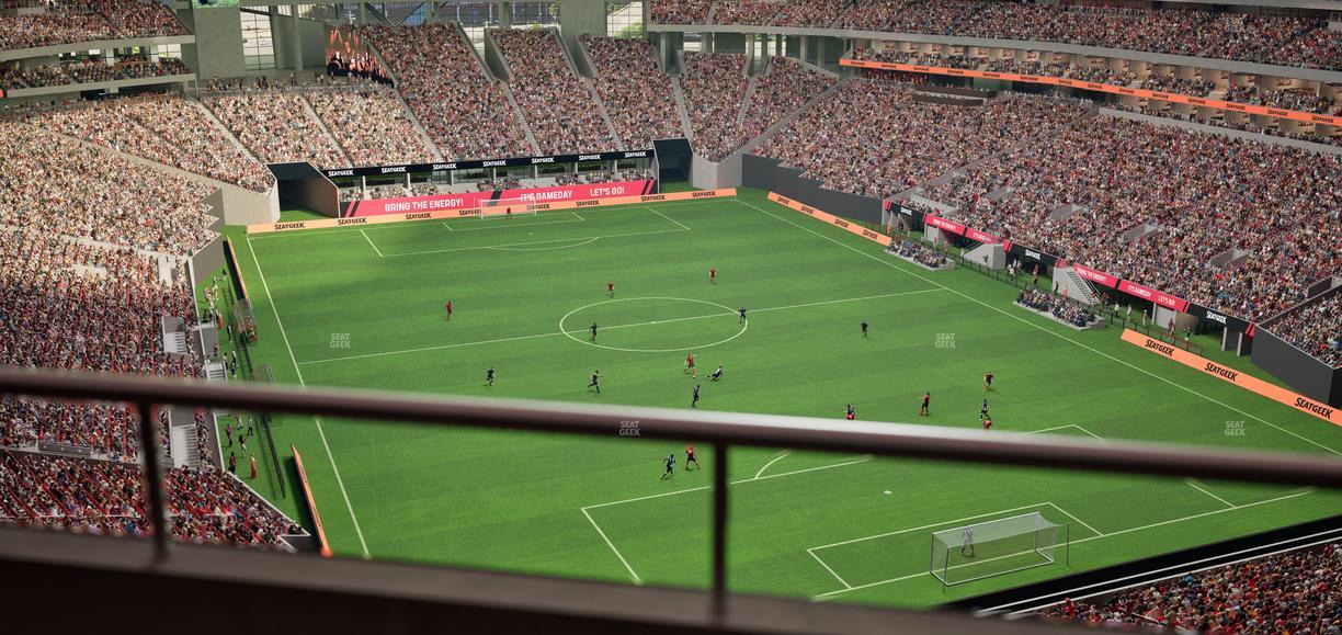 Mercedes-Benz Stadium - Section 329 Seat View