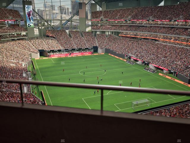 Mercedes-Benz Stadium - Section 329 Seat View