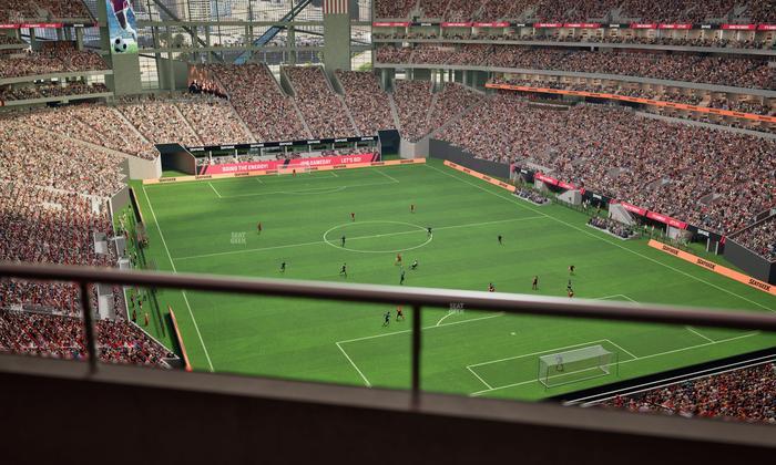 Mercedes-Benz Stadium - Section 329 Seat View