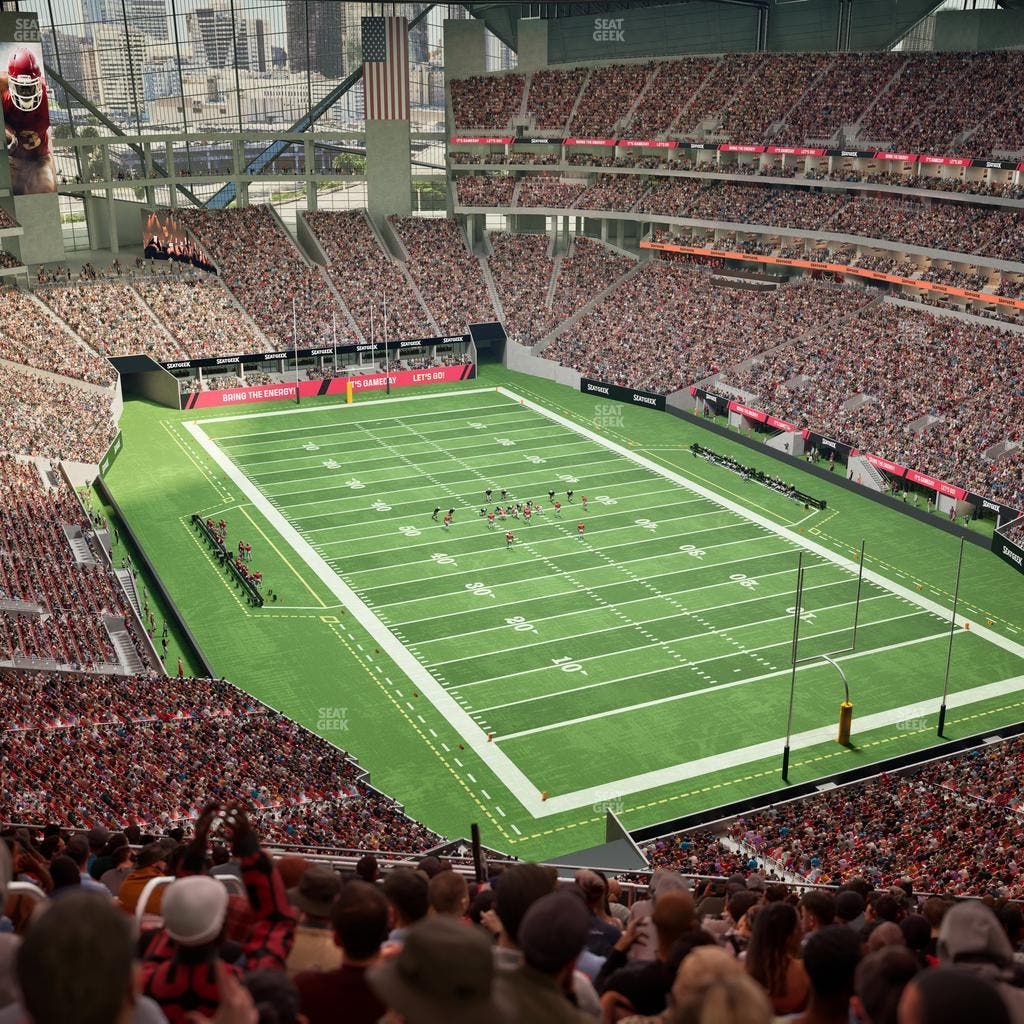 Mercedes-Benz Stadium - Section 329 Seat View