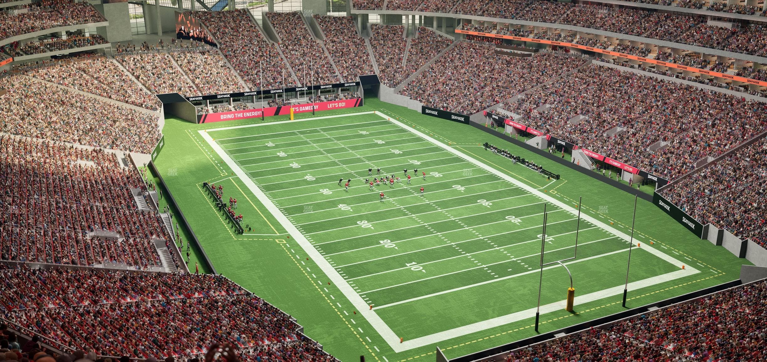 Mercedes-Benz Stadium - Section 329 Seat View