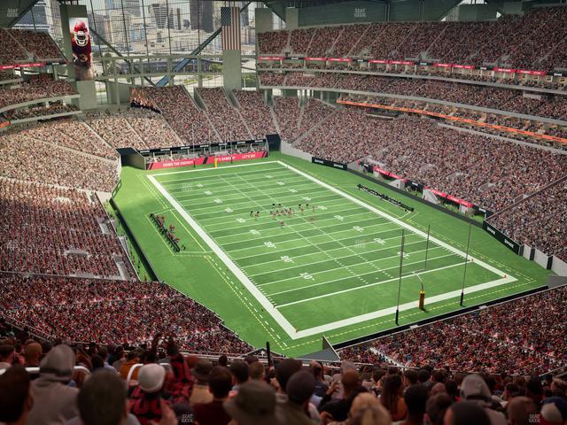 Mercedes-Benz Stadium - Section 329 Seat View