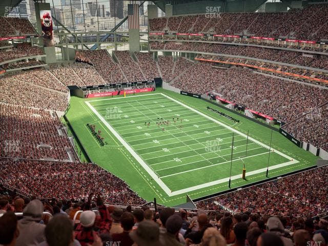 Mercedes-Benz Stadium - Section 329 Seat View