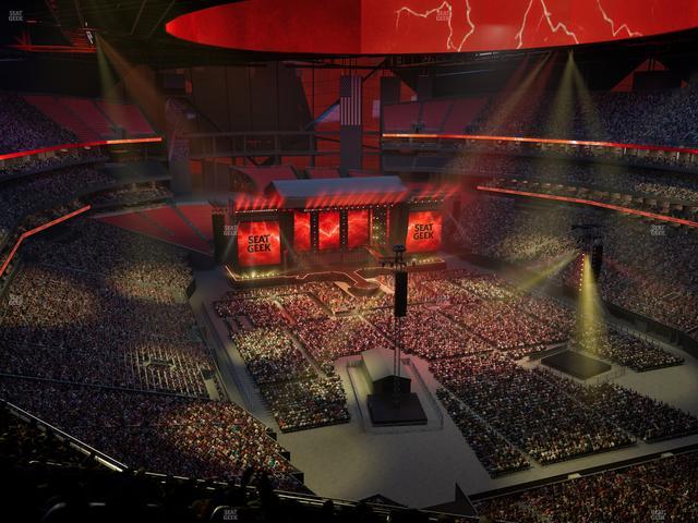 Mercedes-Benz Stadium - Section 329 Seat View