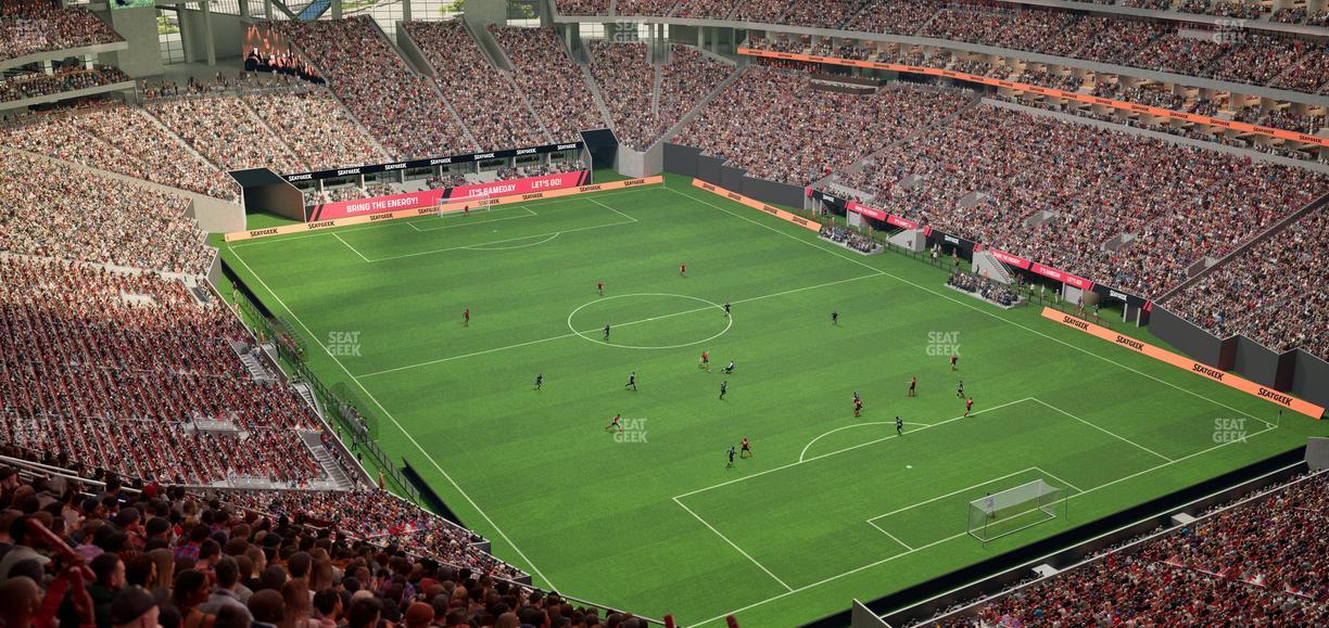 Mercedes-Benz Stadium - Section 330 Seat View