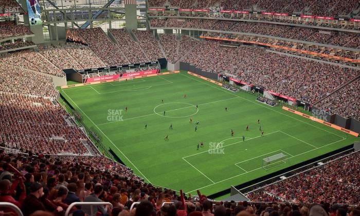 Mercedes-Benz Stadium - Section 330 Seat View