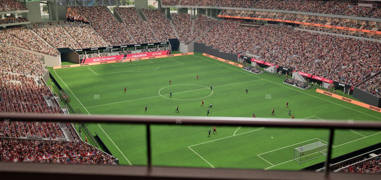 Mercedes-Benz Stadium - Section 330 Seat View