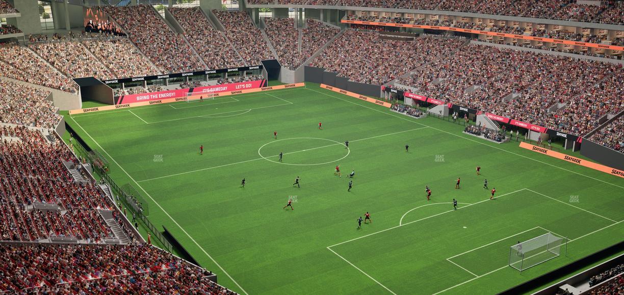 Mercedes-Benz Stadium - Section 331 Seat View