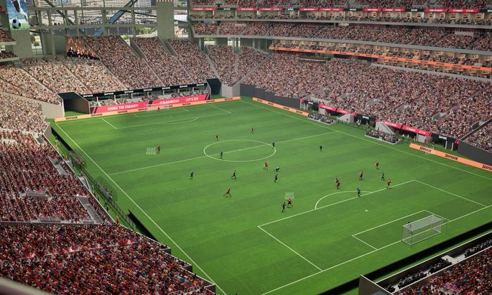 Mercedes-Benz Stadium - Section 331 Seat View