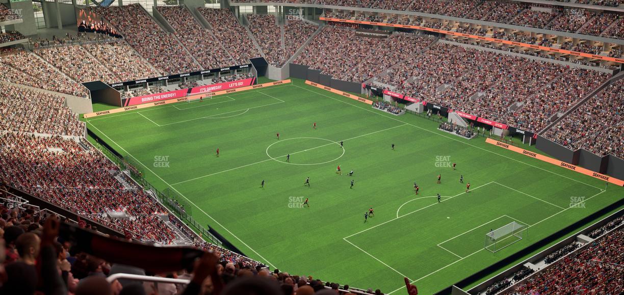 Mercedes-Benz Stadium - Section 331 Seat View