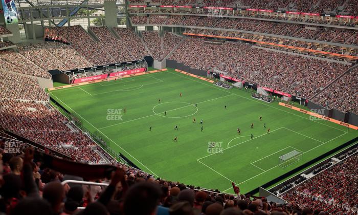 Mercedes-Benz Stadium - Section 331 Seat View