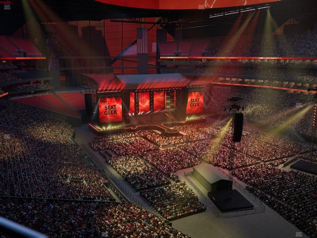 Mercedes-Benz Stadium - Section 332 Seat View