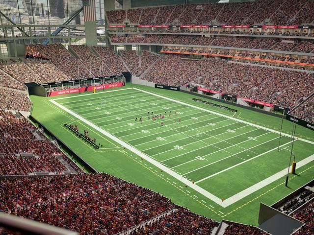 Mercedes-Benz Stadium - Section 332 Seat View