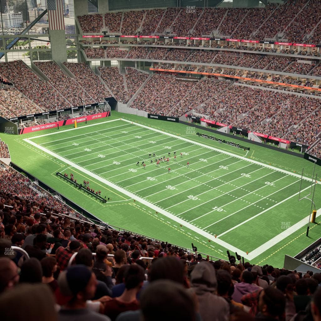 Mercedes-Benz Stadium - Section 332 Seat View
