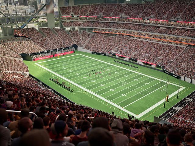 Mercedes-Benz Stadium - Section 332 Seat View
