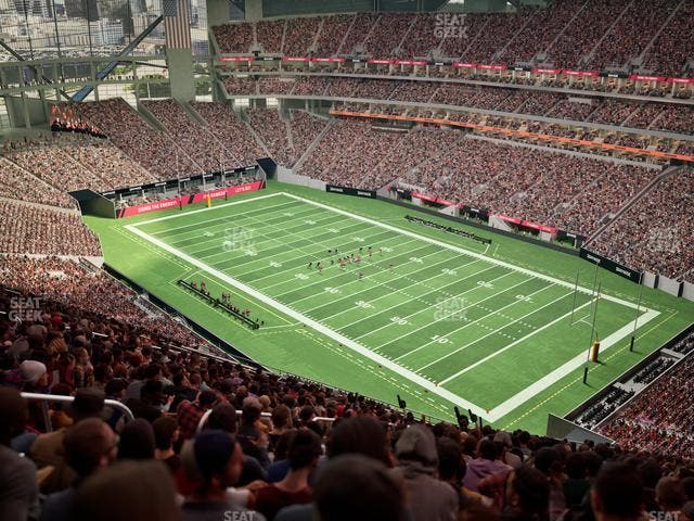Mercedes-Benz Stadium - Section 332 Seat View