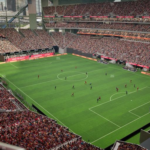 Mercedes-Benz Stadium - Section 332 Seat View