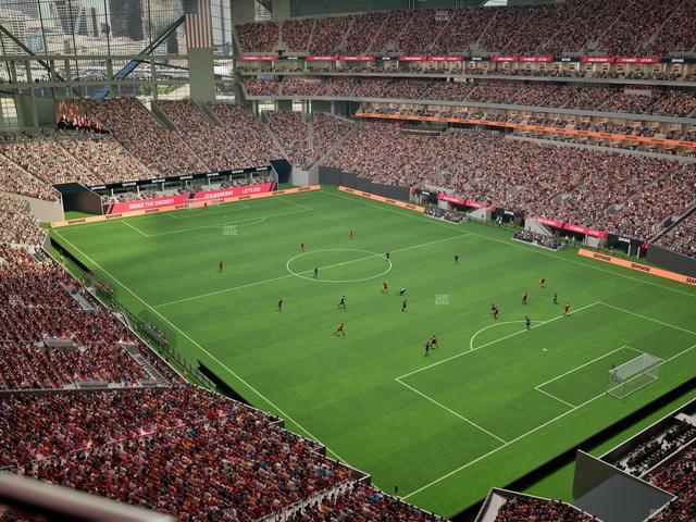 Mercedes-Benz Stadium - Section 332 Seat View