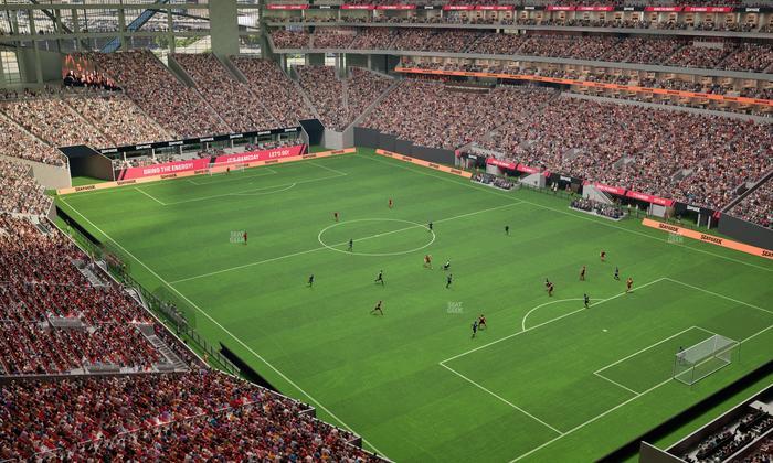 Mercedes-Benz Stadium - Section 332 Seat View