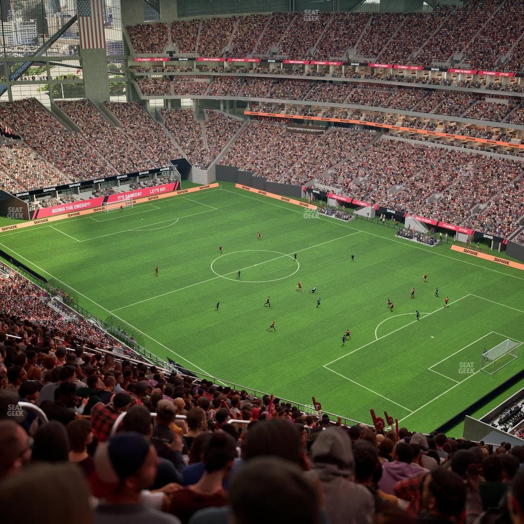 Mercedes-Benz Stadium - Section 332 Seat View