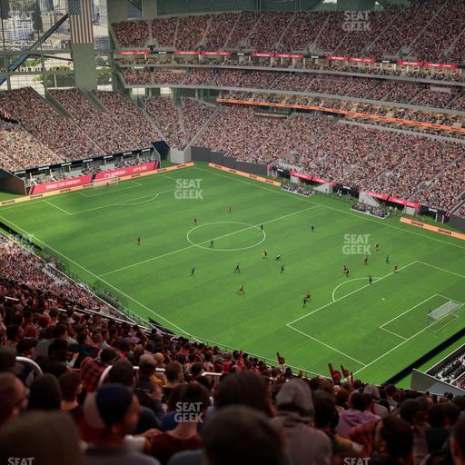 Mercedes-Benz Stadium - Section 332 Seat View