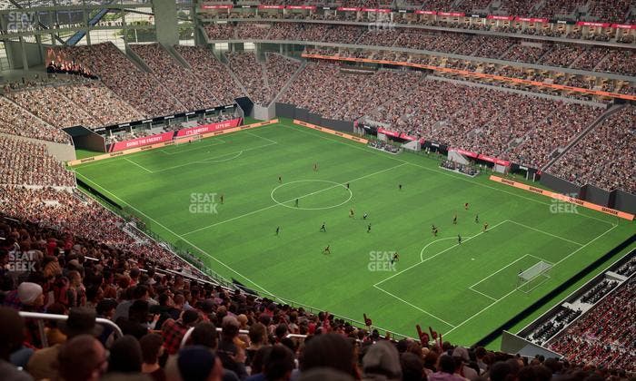 Mercedes-Benz Stadium - Section 332 Seat View