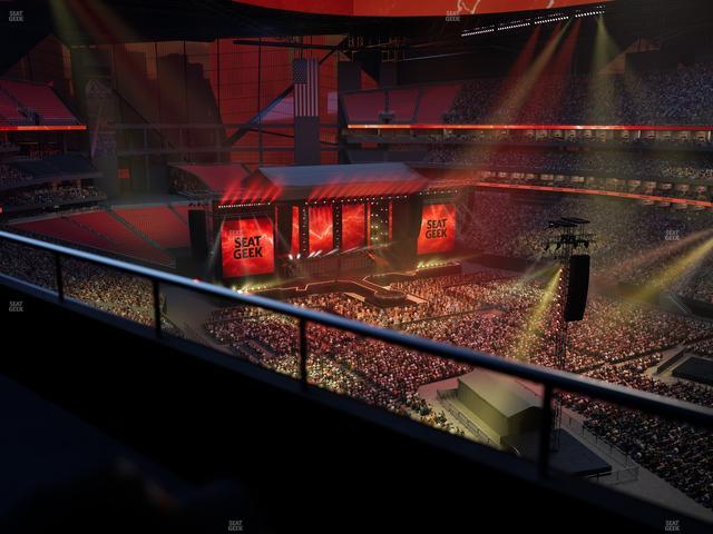 Mercedes-Benz Stadium - Section 333 Seat View