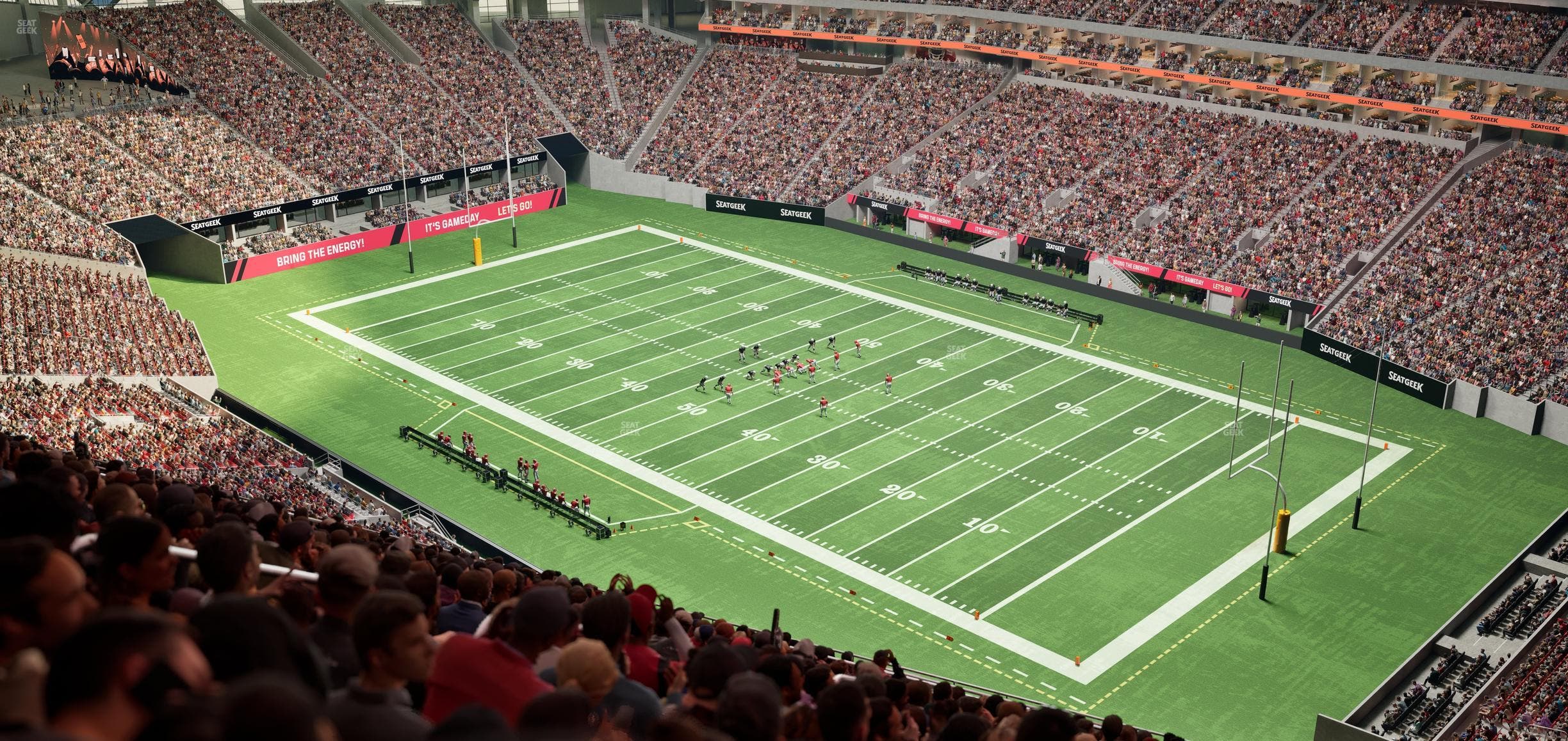 Mercedes-Benz Stadium - Section 333 Seat View