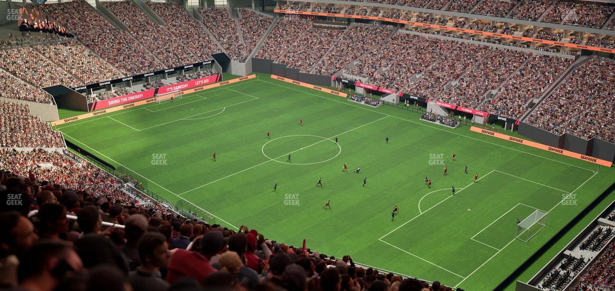 Mercedes-Benz Stadium - Section 333 Seat View