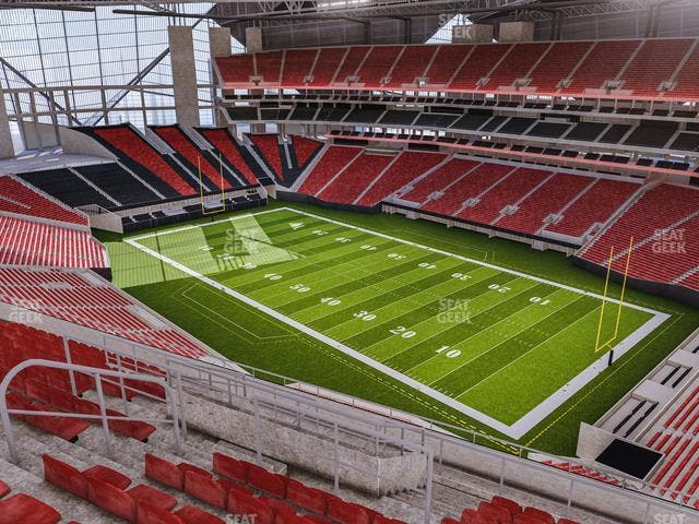 Mercedes-Benz Stadium - Section 333 Seat View