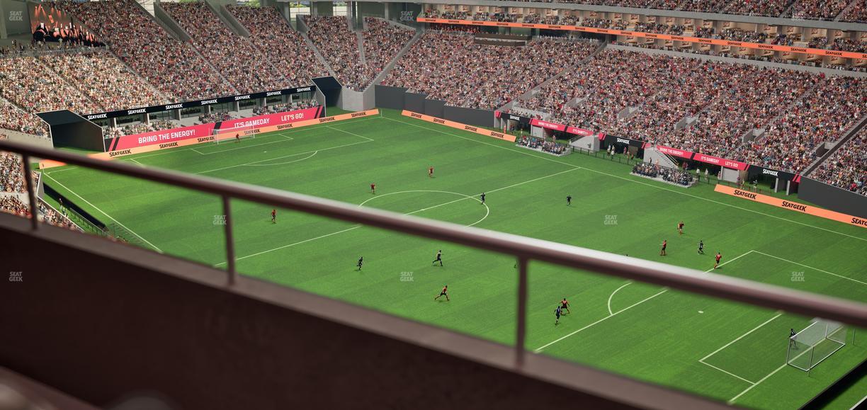 Mercedes-Benz Stadium - Section 333 Seat View