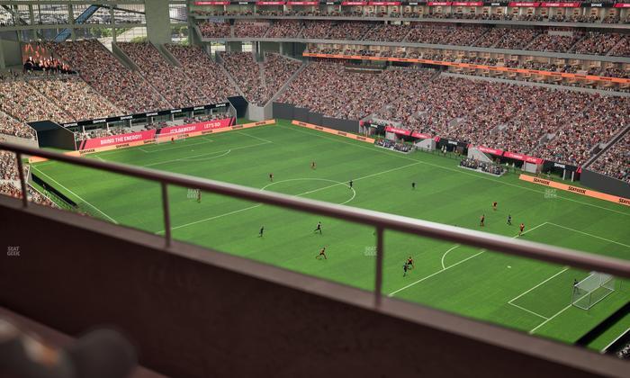 Mercedes-Benz Stadium - Section 333 Seat View