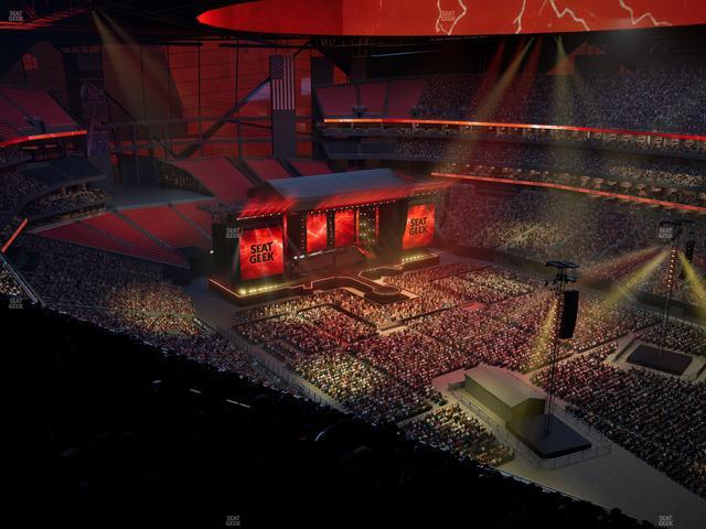 Mercedes-Benz Stadium - Section 333 Seat View