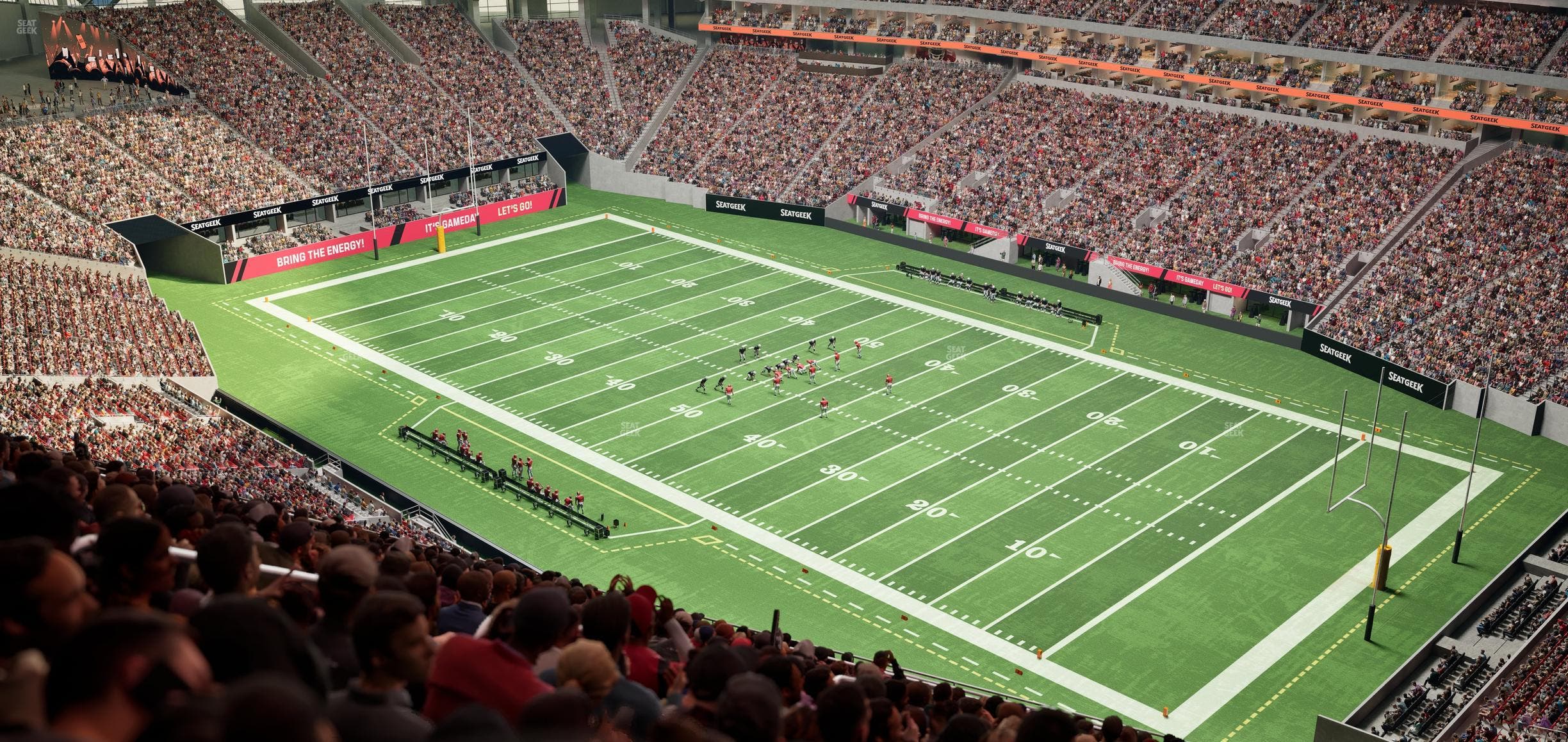 Mercedes-Benz Stadium - Section 333 Seat View