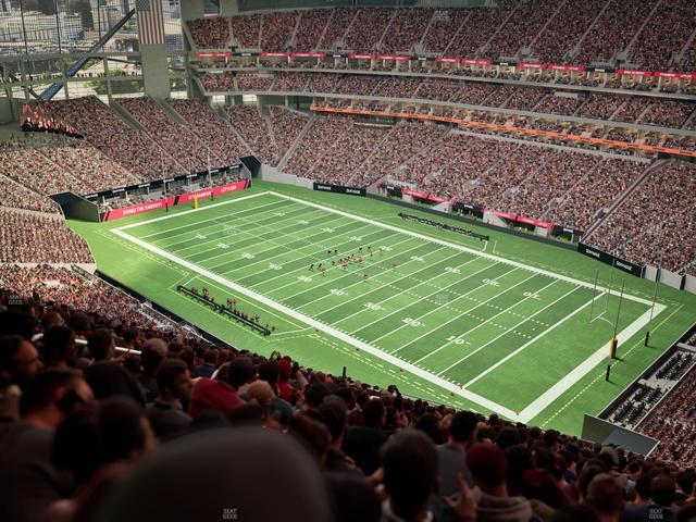 Mercedes-Benz Stadium - Section 333 Seat View
