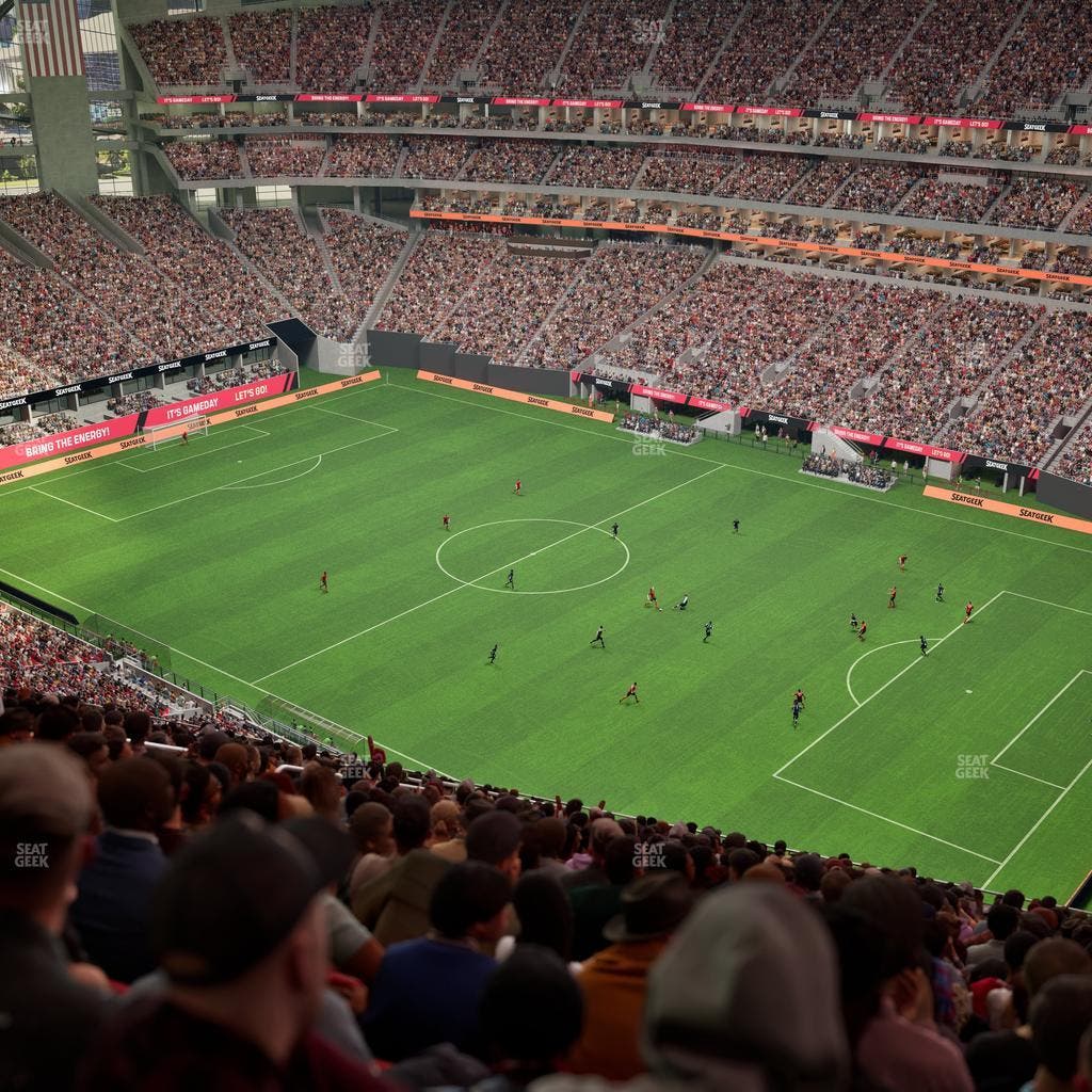 Mercedes-Benz Stadium - Section 334 Seat View